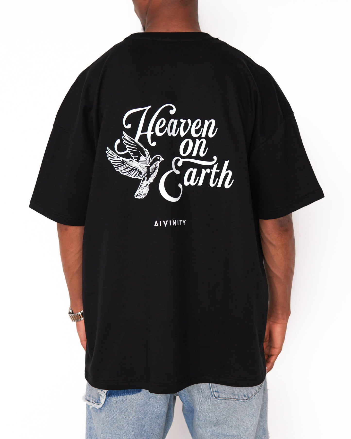 Heaven On Earth T-Shirt Black