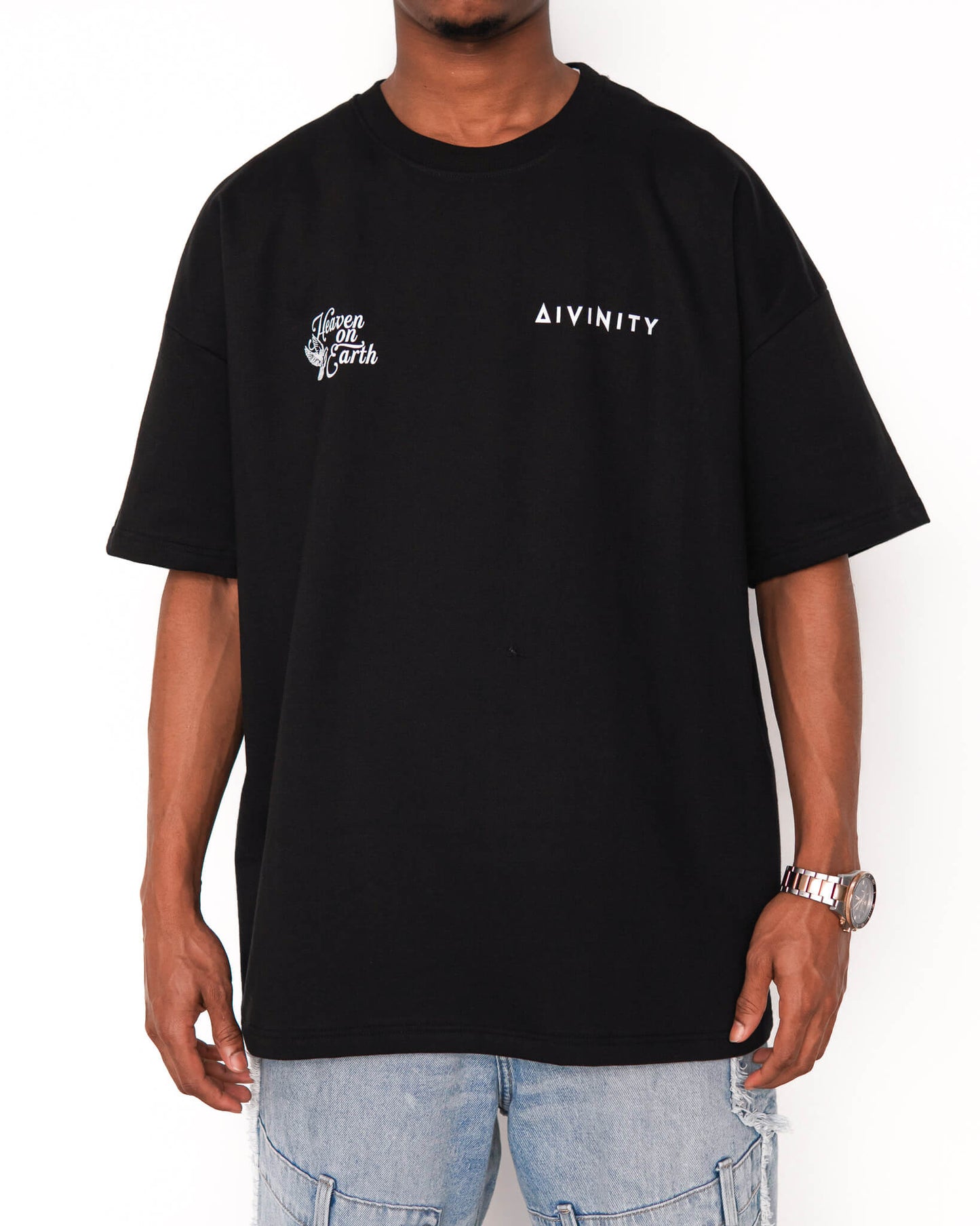 Heaven On Earth T-Shirt Black