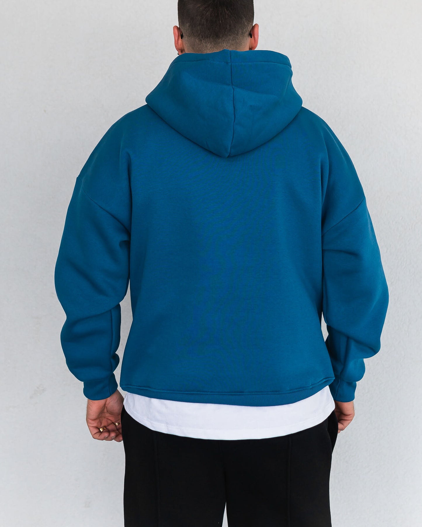 Signature Hoodie Petrol Blue
