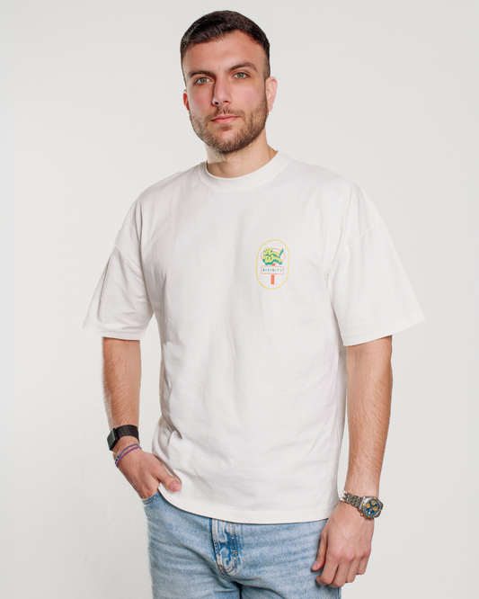 Divinity × Heatwave Limited Edition T-Shirt - Off-White