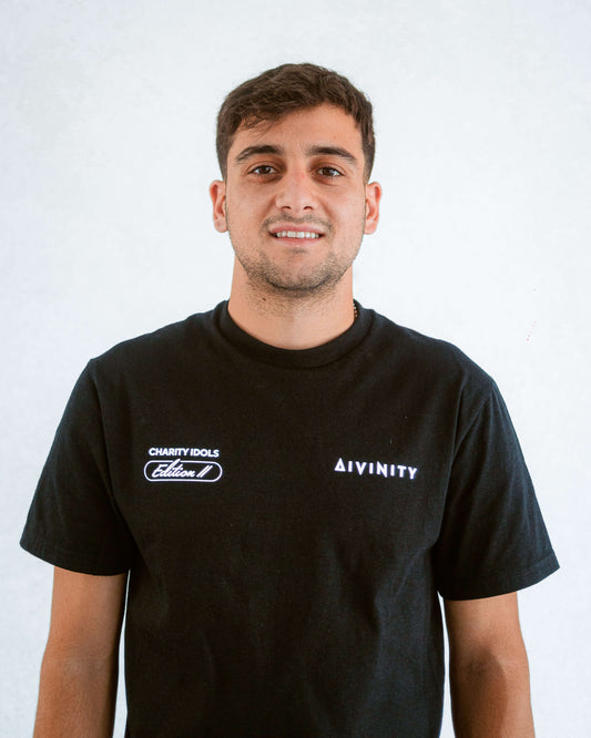Divinity × Charity Idols Edition II T-Shirt - Black