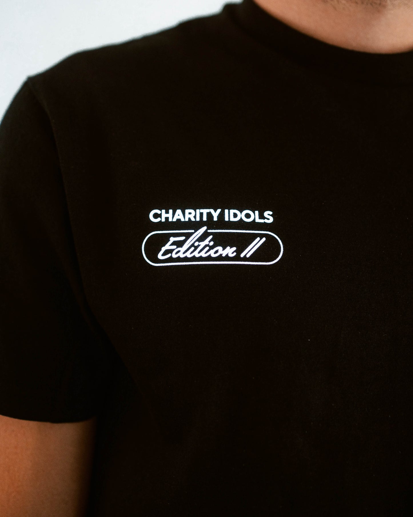 Divinity x Charity Idols Edition II T-Shirt - Black