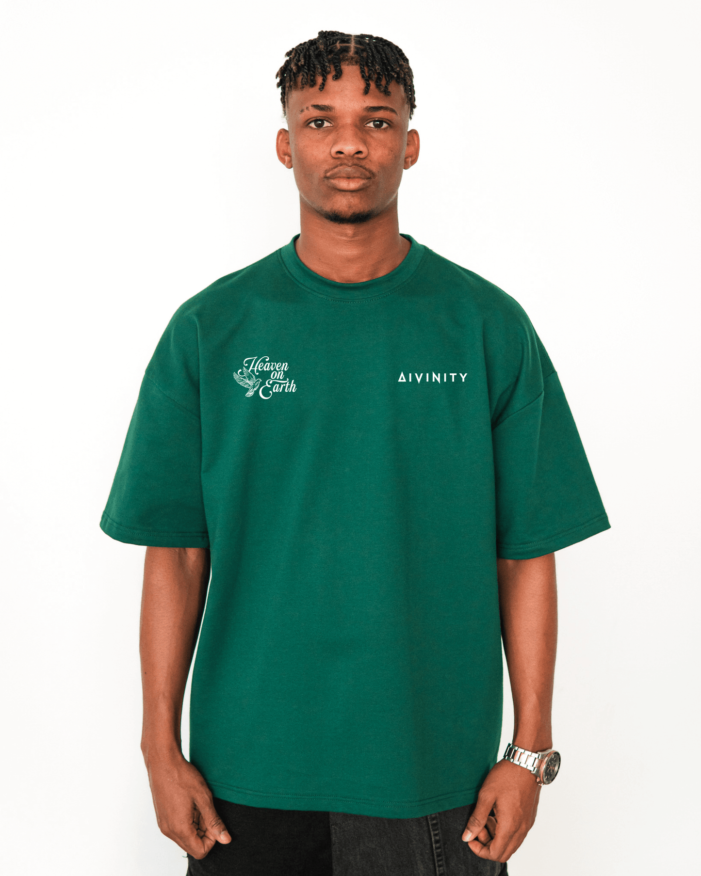 Heaven On Earth T-Shirt Green