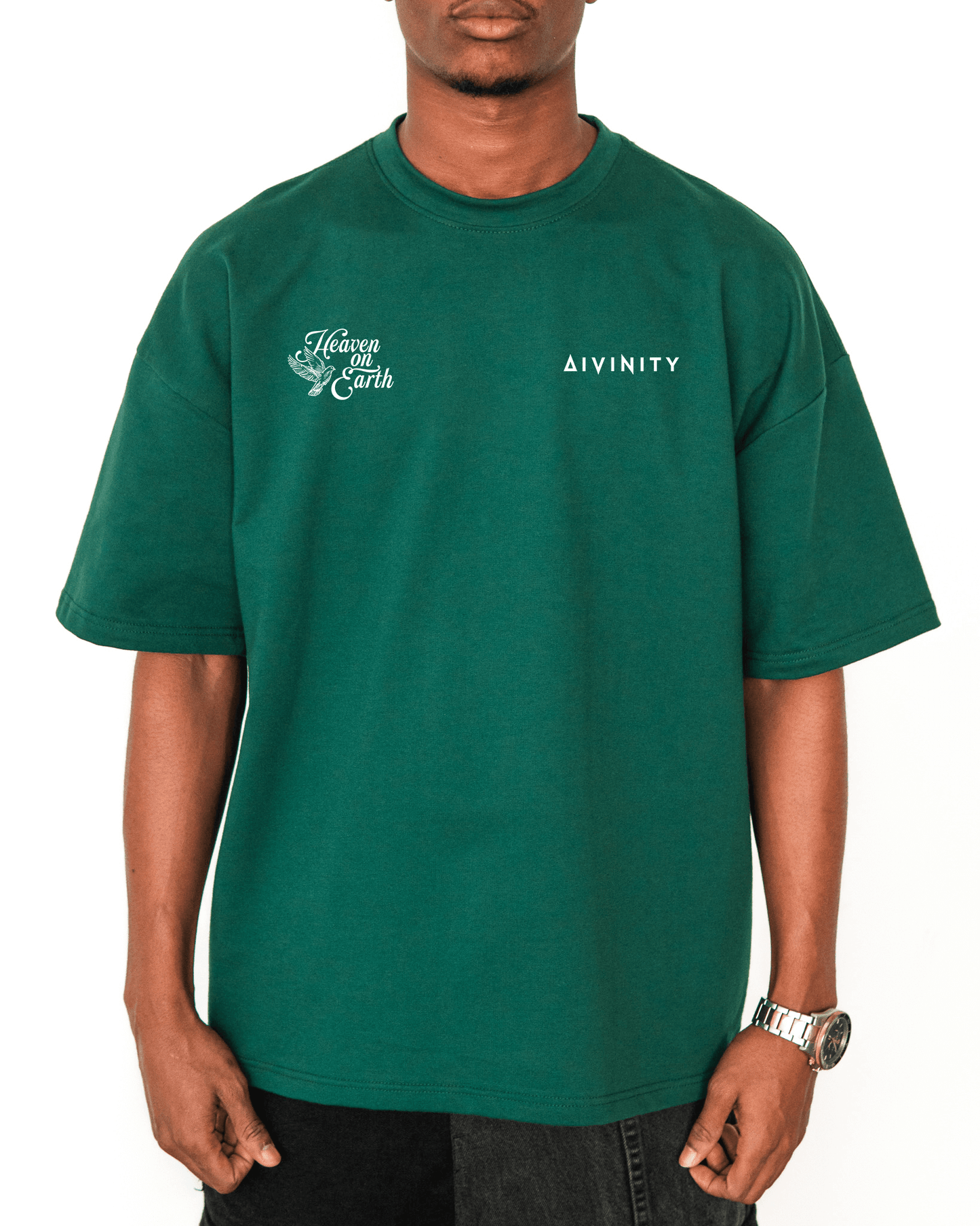 Heaven On Earth T-Shirt Green