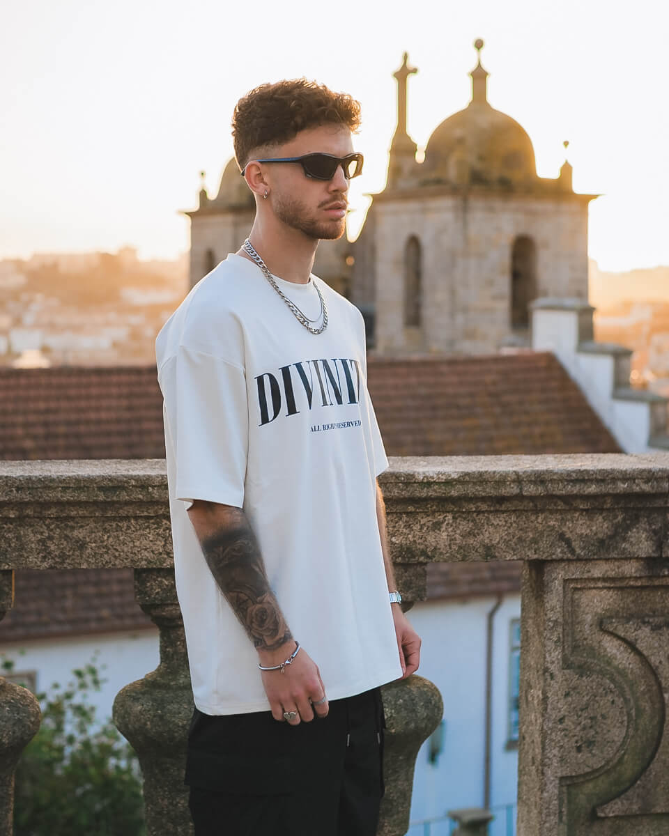NRVN Oversized T-Shirt White