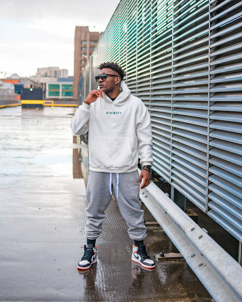 Signature Oversized Hoodie - OffWhite