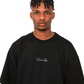 Script T-Shirt Black