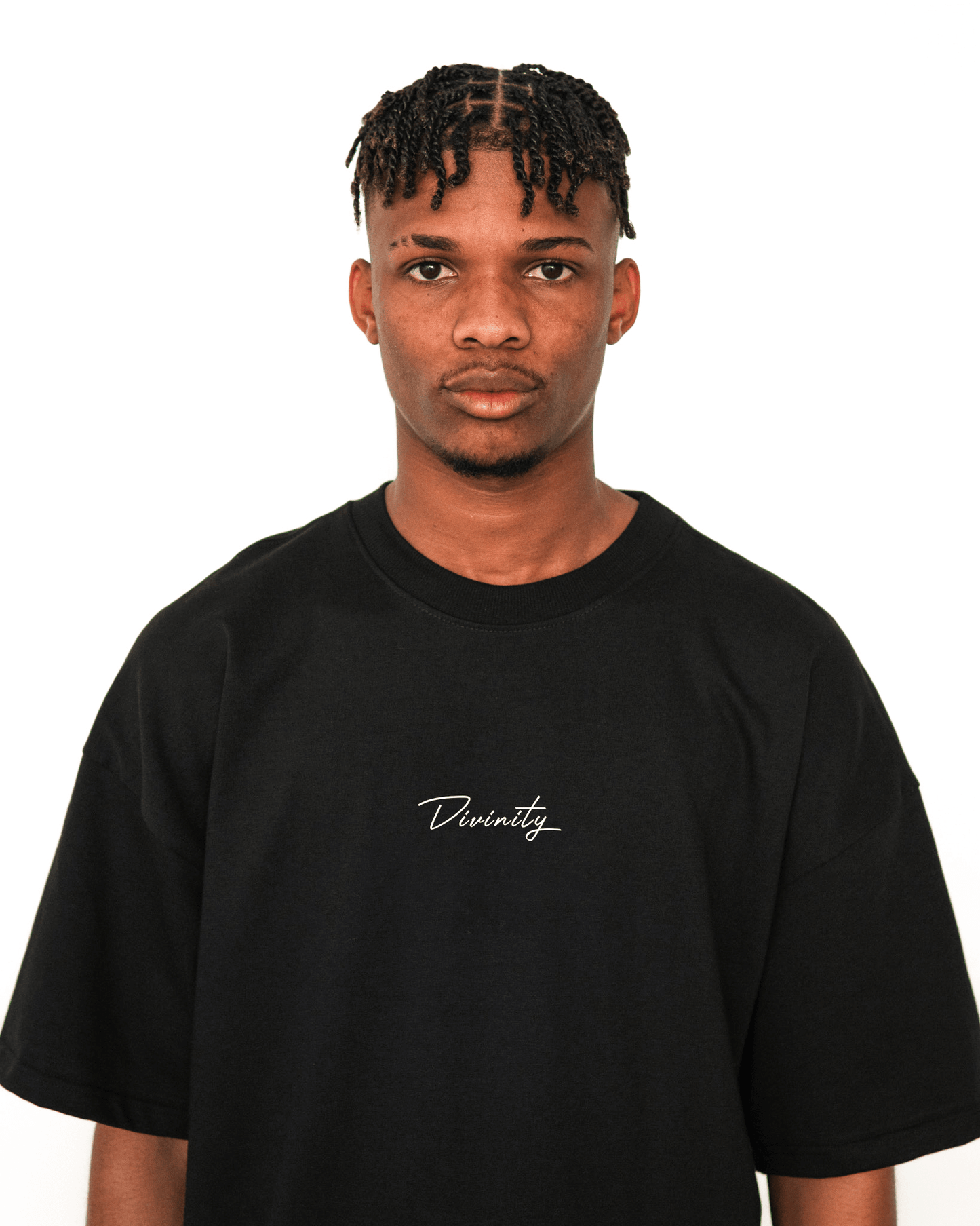 Script T-Shirt Black