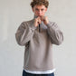 Classic Half-Zip Hoodie Grey Rock