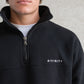 Classic Half-Zip Hoodie Black