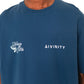 Heaven On Earth T-Shirt Navy Blue