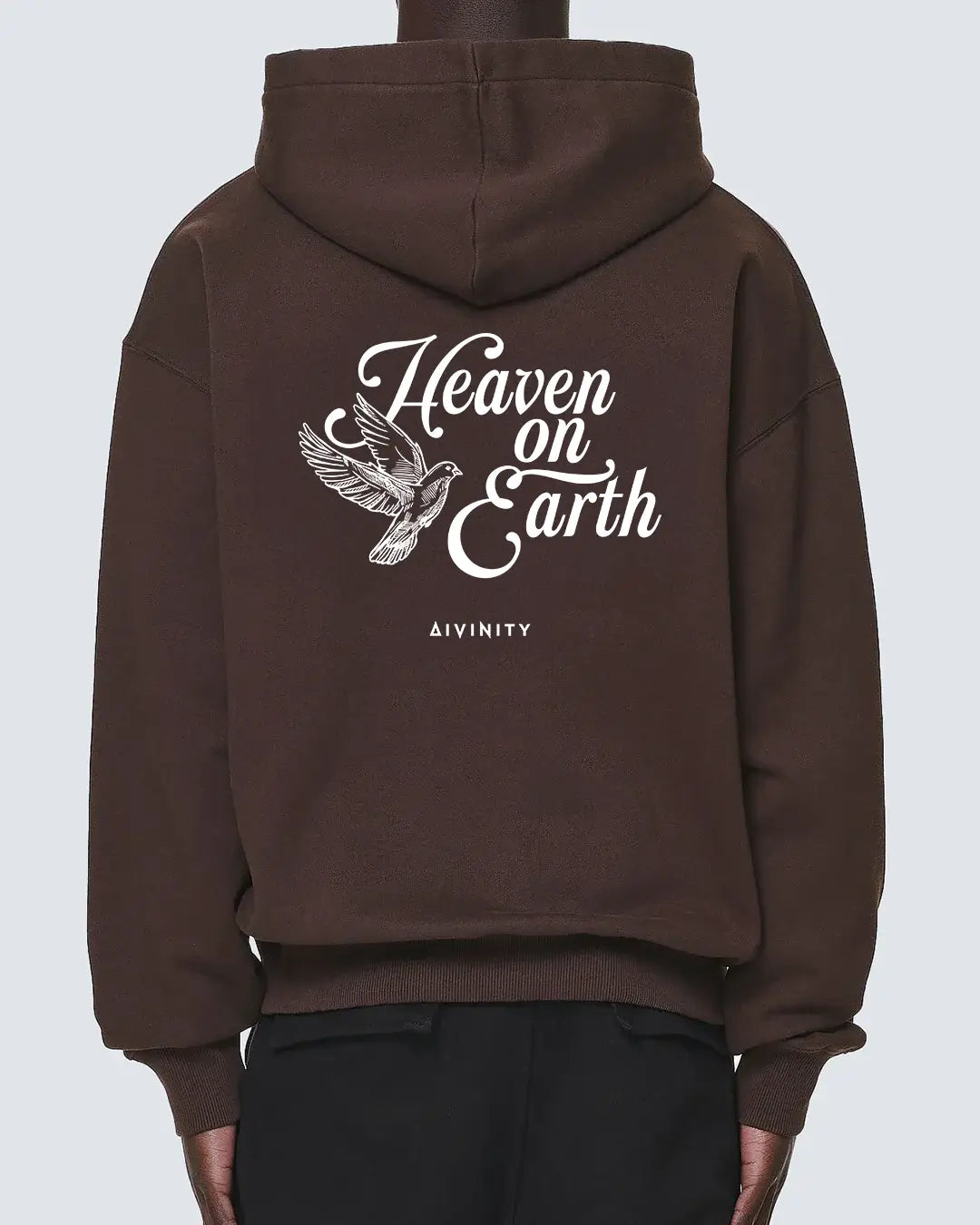 Heaven On Earth Hoodie Brown