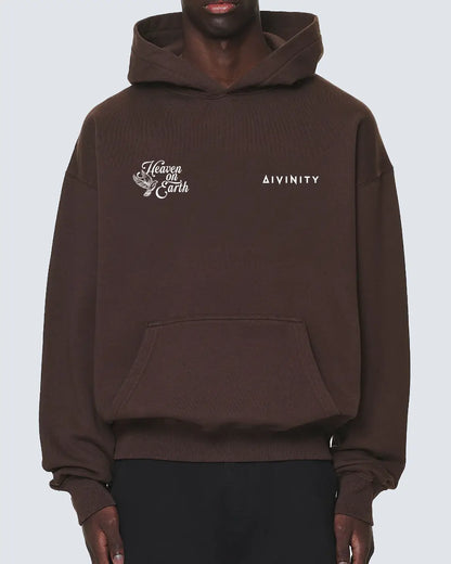 Heaven On Earth Hoodie Brown