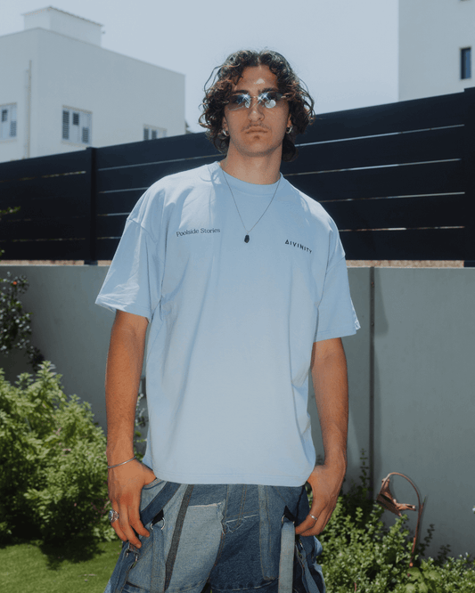 Poolside Stories T-Shirt Ciel SS25