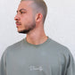 Script T-Shirt Olive