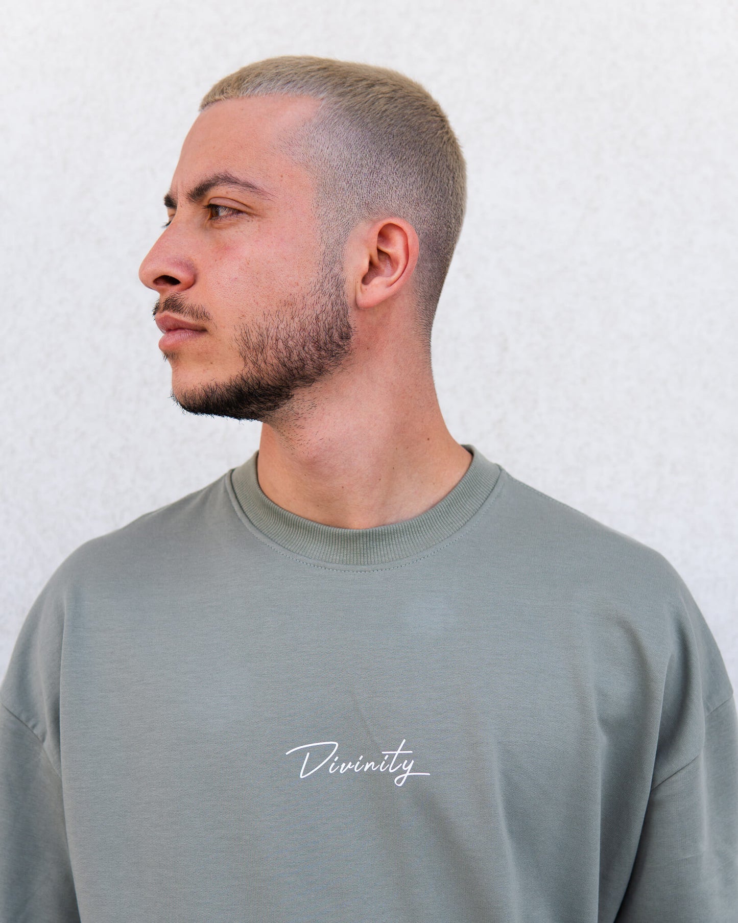 Script T-Shirt Olive