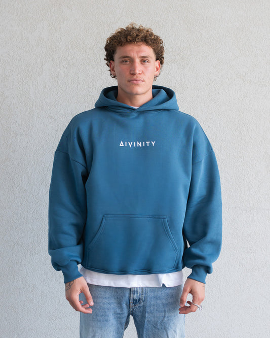 Signature Hoodie Petrol Blue