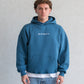 Signature Hoodie Petrol Blue