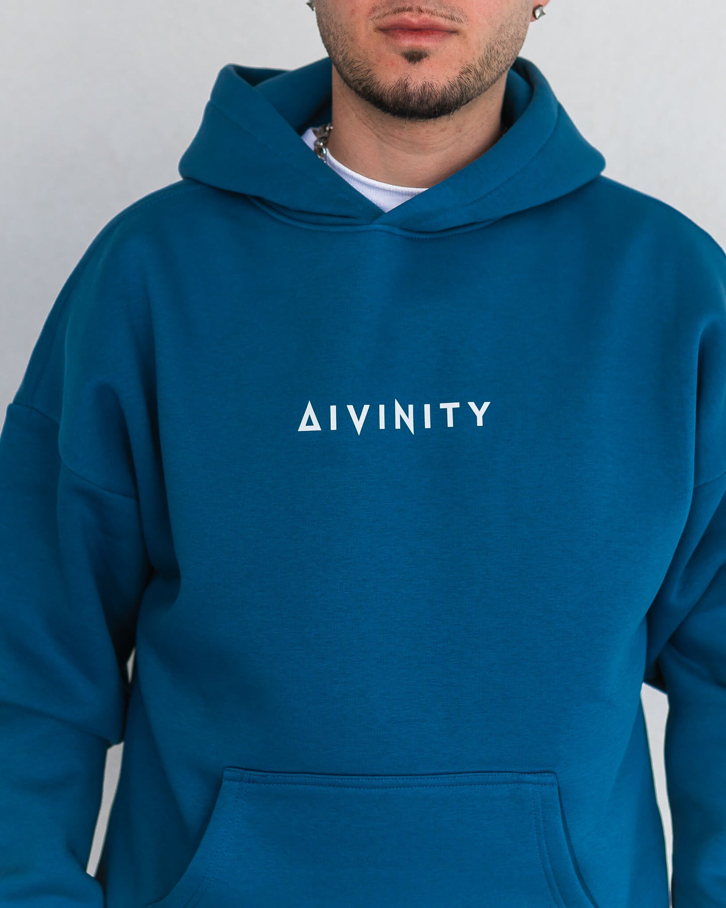 Signature Hoodie Petrol Blue