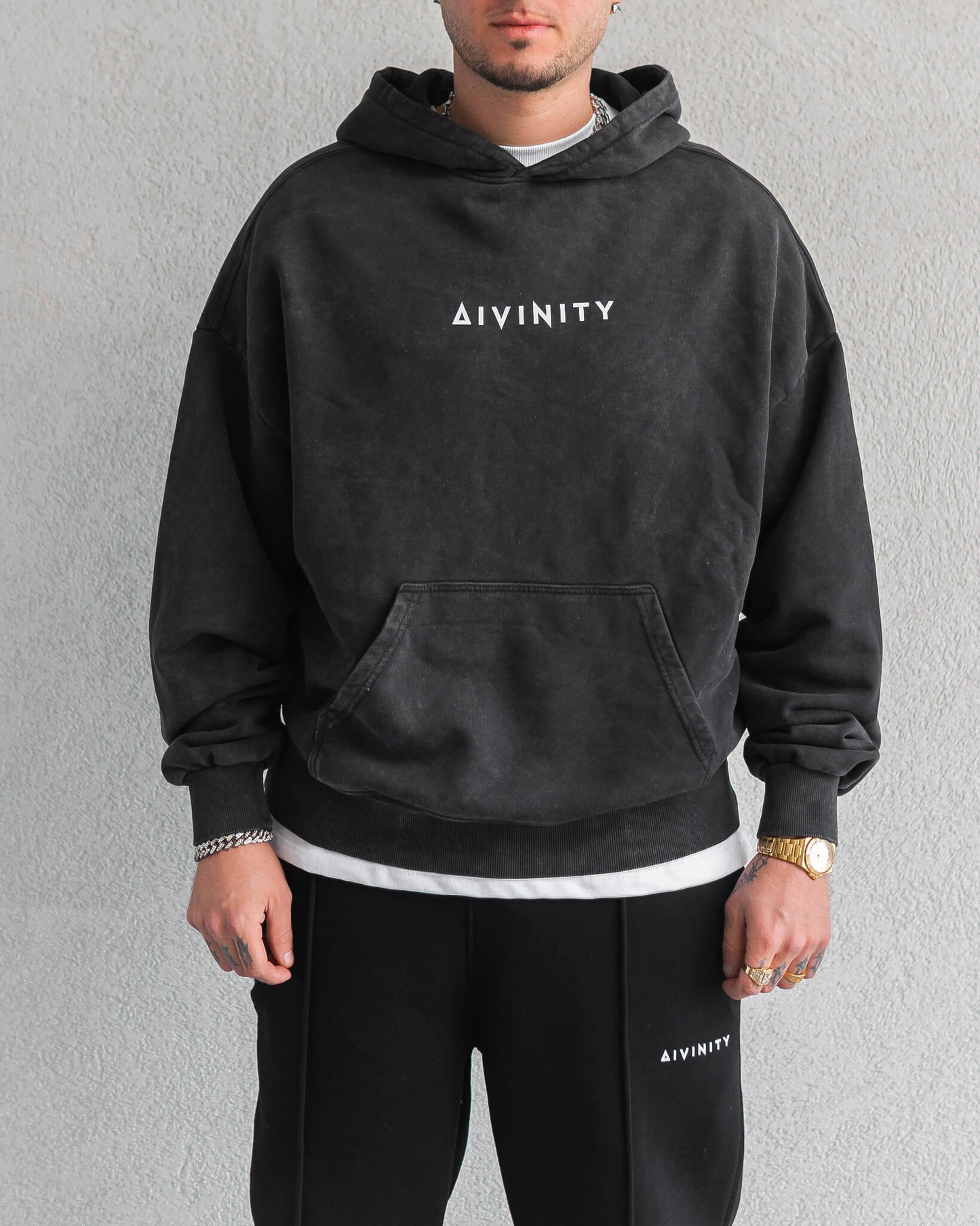 Signature Hoodie Stonewash