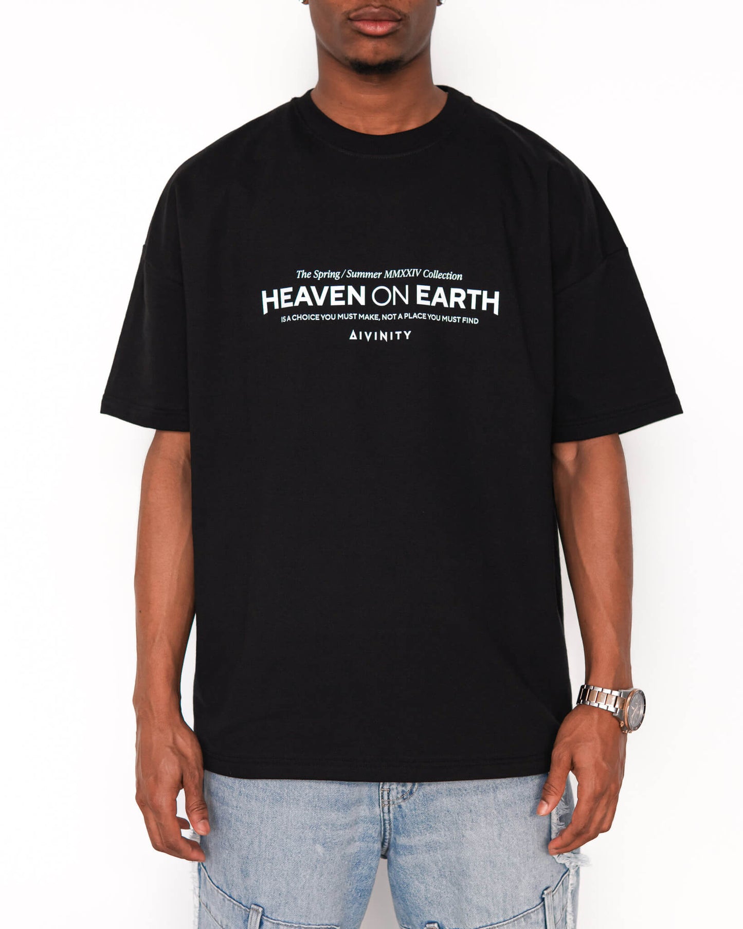 State Of Happiness T-Shirt Black