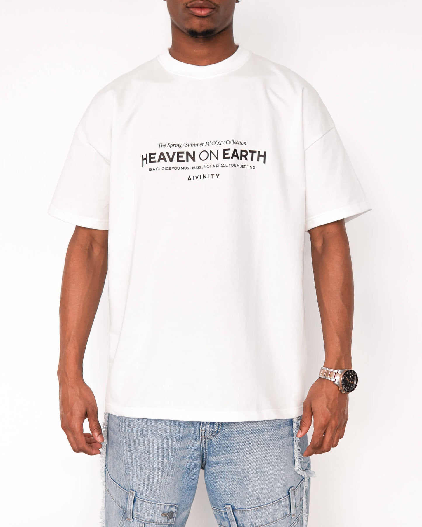 State Of Happiness T-Shirt White