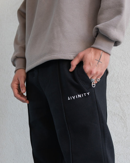 Baggy Signature Tracksuit Black