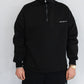 Classic Half-Zip Hoodie Black
