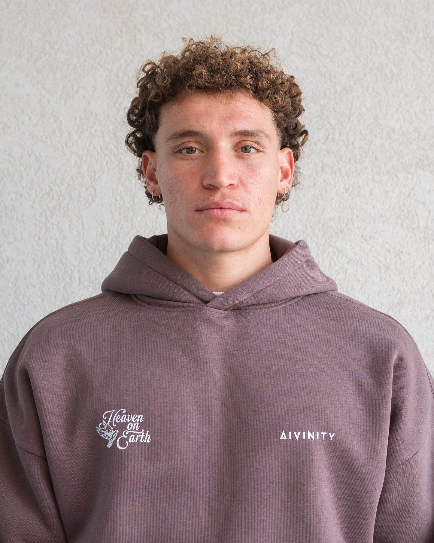 Heaven On Earth Hoodie Brown