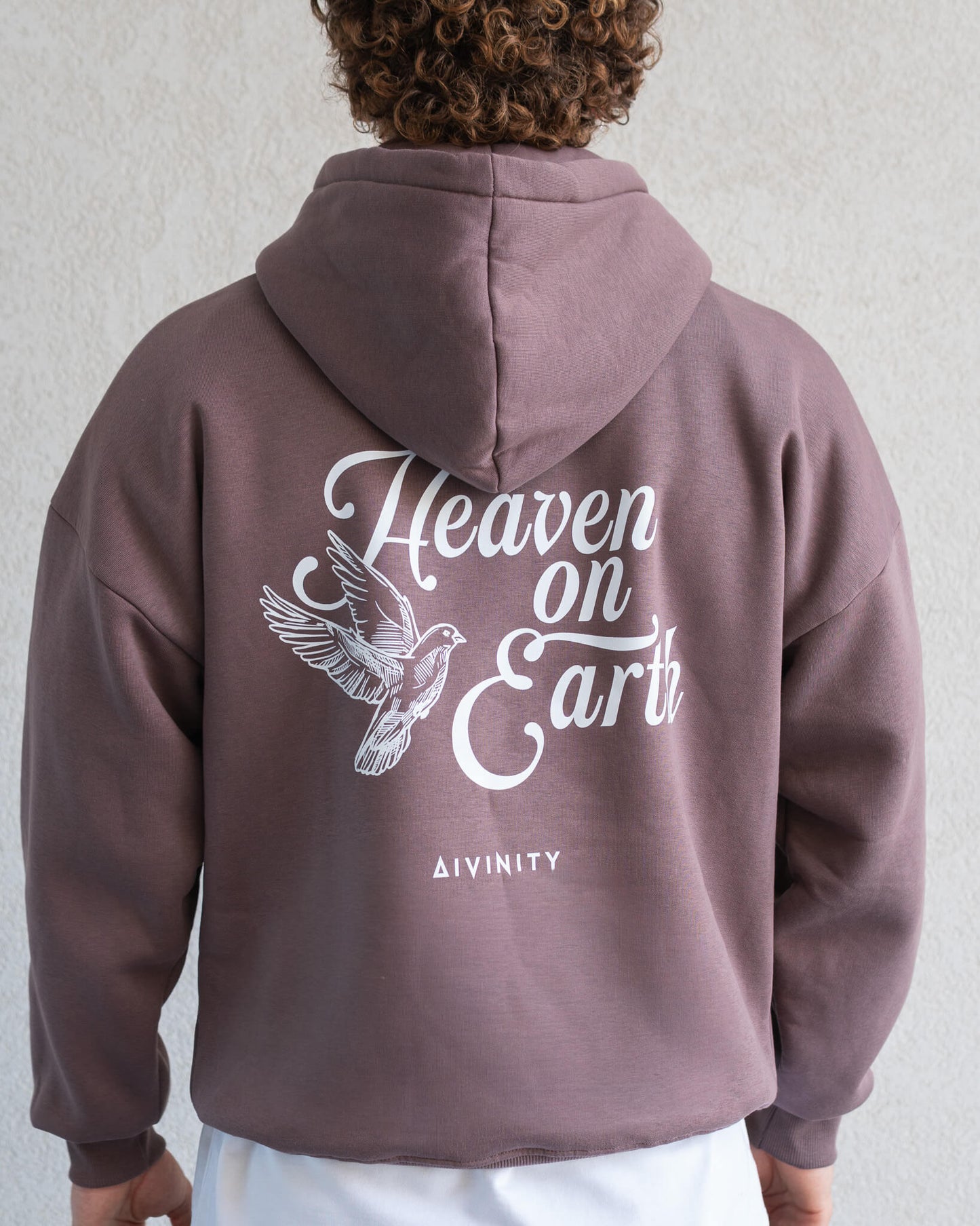 Heaven On Earth Hoodie Brown