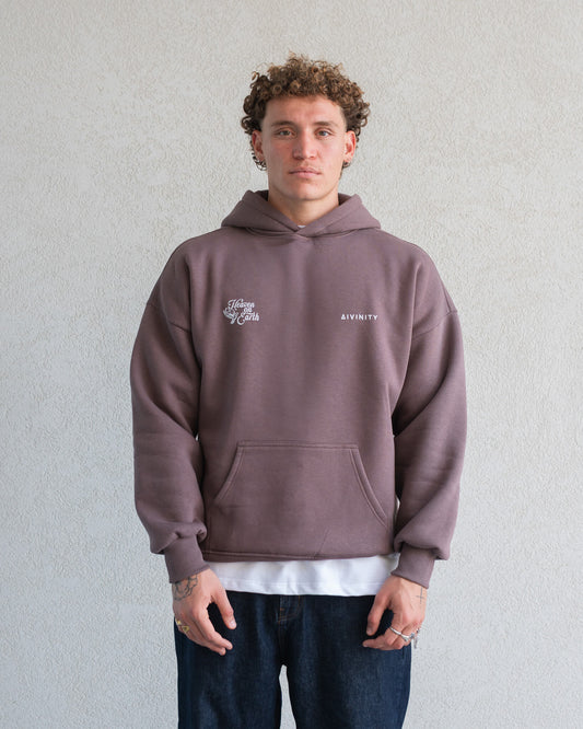 Heaven On Earth Hoodie Brown