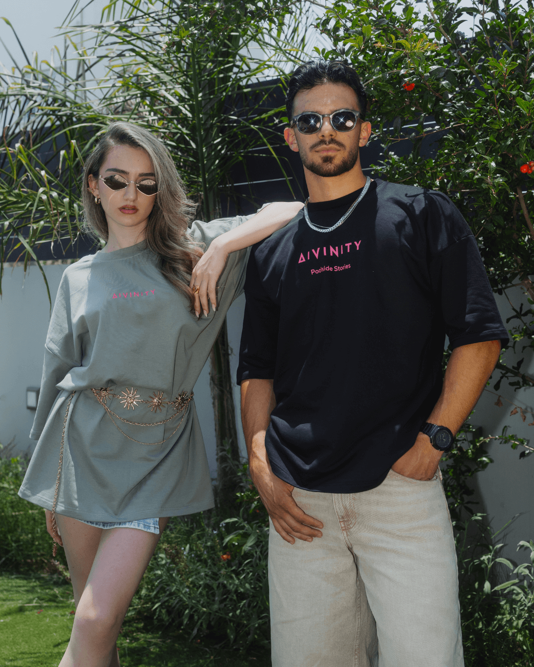 Hotter Than July T-Shirt Black/Pink SS25