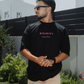 Hotter Than July T-Shirt Black/Pink SS25