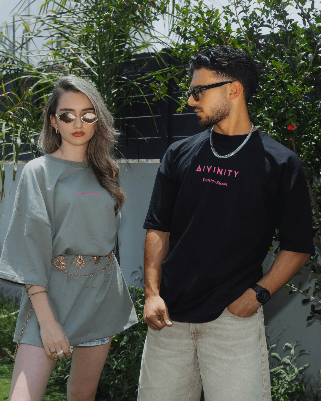 Hotter Than July T-Shirt Black/Pink SS25