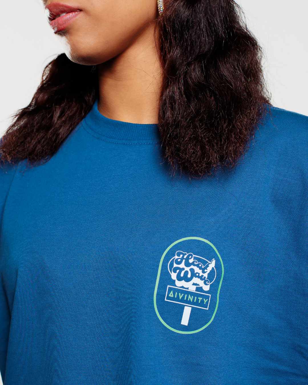 Divinity × Heatwave Limited Edition T-Shirt - Navy Blue