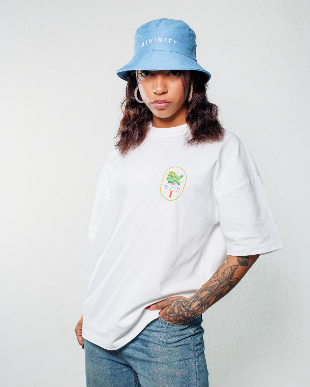 Divinity × Heatwave Limited Edition T-Shirt - Off-White