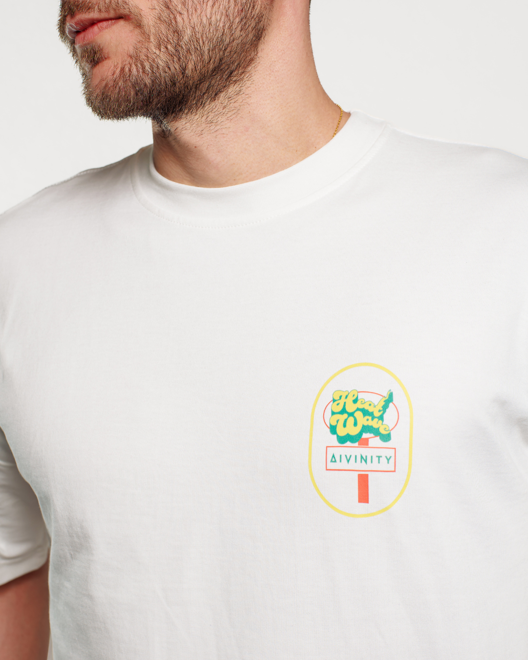 Divinity × Heatwave Limited Edition T-Shirt - Off-White
