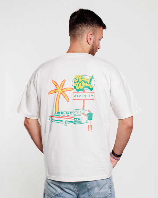 Divinity × Heatwave Limited Edition T-Shirt - Off-White