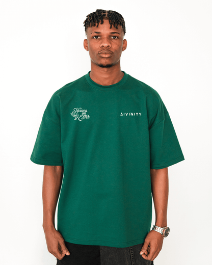 Heaven On Earth T-Shirt Green