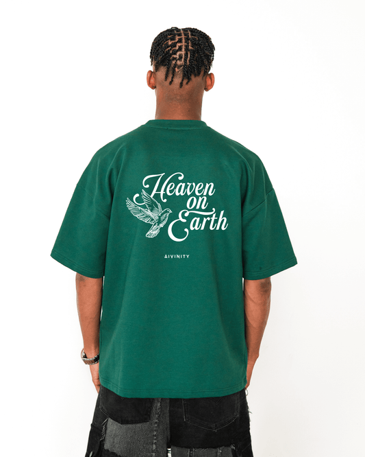 Heaven On Earth T-Shirt Green