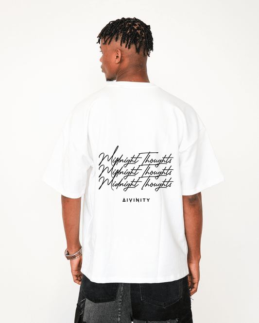 Script T-Shirt White