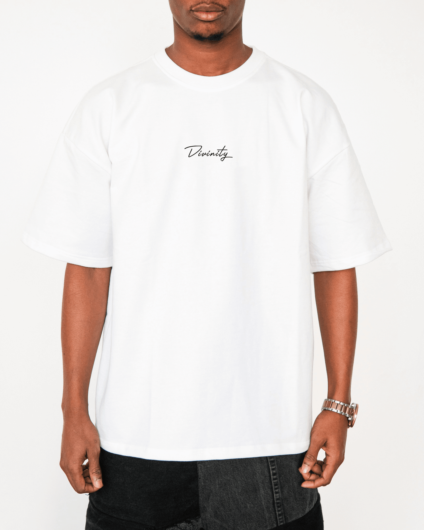 Script T-Shirt White