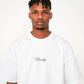 Script T-Shirt White