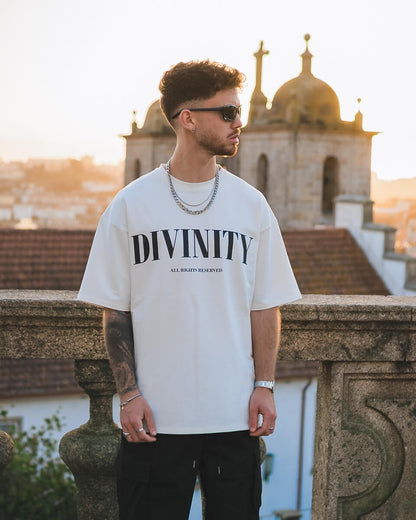 NRVN Oversized T-Shirt Cream