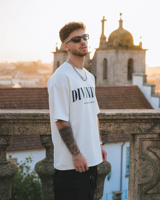 NRVN Oversized T-Shirt Cream