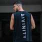 Tank Top Signature Vertical Black