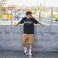 NRVN Oversized T-Shirt Black